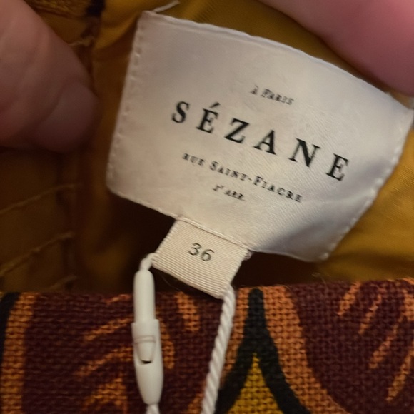 BOHO BABE gorgeous NWT classic feminine French Sezane dress 36 🌞 - Picture 2 of 9